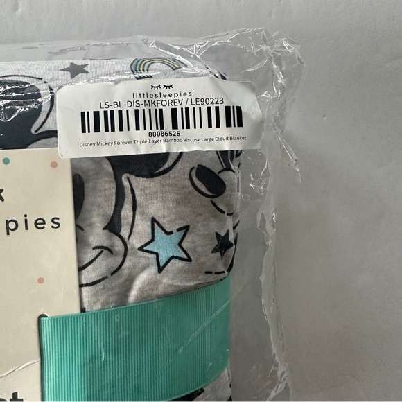 Little Sleepies Zippy Mickey Forever New Disney Teal 0-3m - Picture 6 of 7